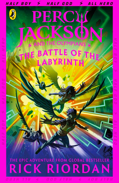 Percy Jackson and the Olympians 4: The Battle of the Labyrinth (Paperback)