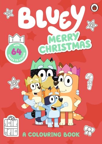 Bluey Merry Christmas: A Colouring Book (Paperback)