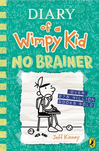 Diary of a Wimpy Kid 18: No Brainer (Hardcover)