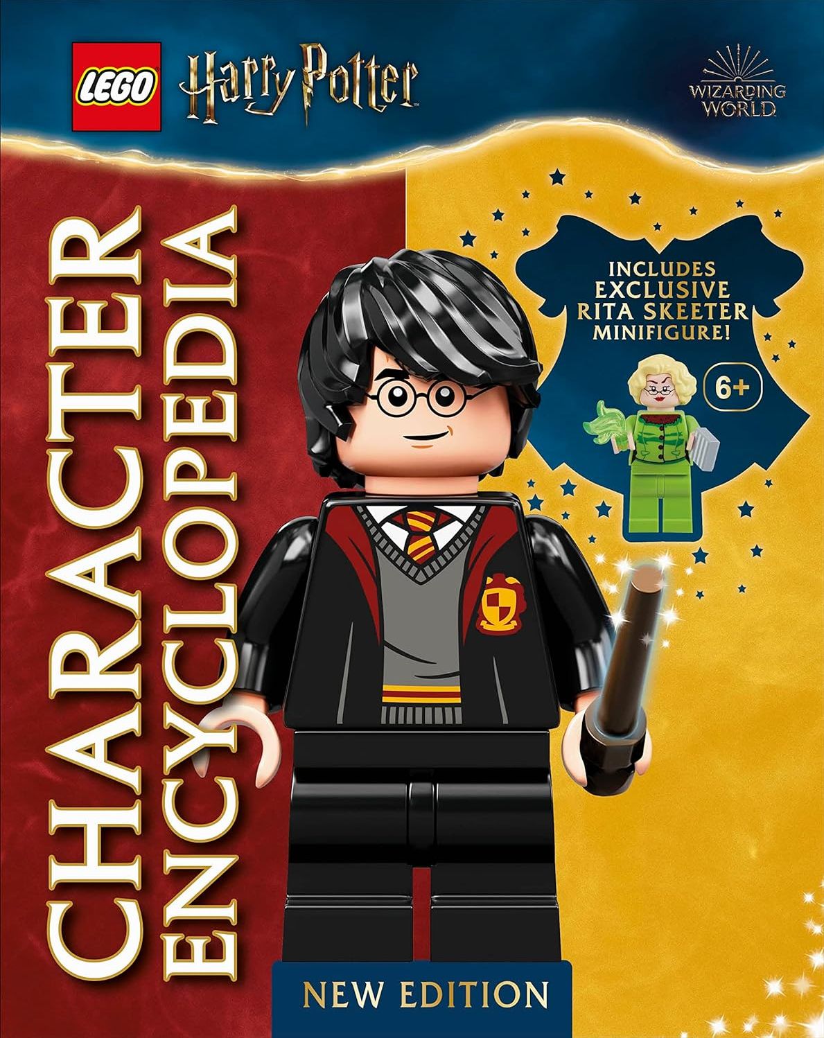 LEGO Harry Potter Character Encyclopedia: New Edition - With Exclusive LEGO Harry Potter Minifigure