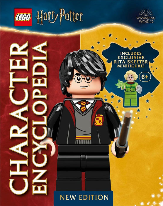 LEGO Harry Potter Character Encyclopedia New Edition With Exclusive LEGO Harry Potter Minifigure (Hardcover)