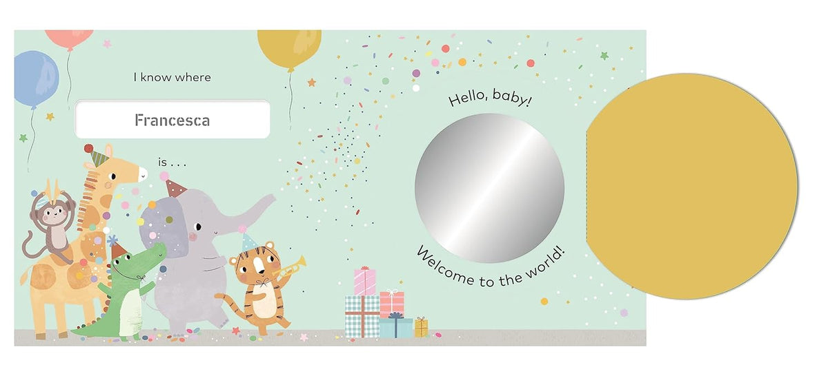 Baby, Where Are You?: A personalized lift-the-flap book (Board Book)
