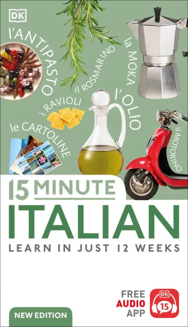 15 Minute Italian: Learn in Just 12 Weeks (Paperback)