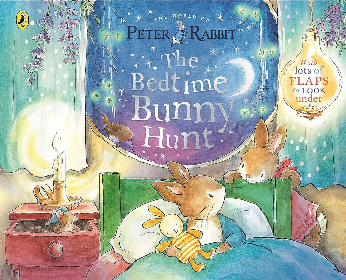 Peter Rabbit: The Bedtime Bunny Hunt: A Lift-the-Flap Storybook (Paper ...