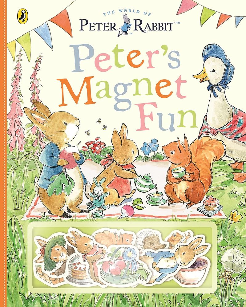 Peter Rabbit: Peter's Magnet Fun (Board Book)