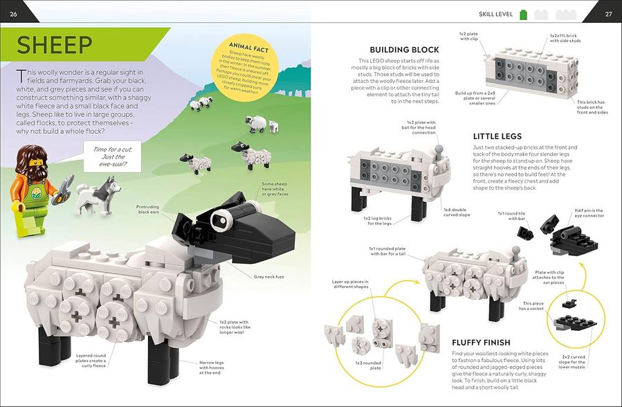 How To Build LEGO Animals (Hardcover)