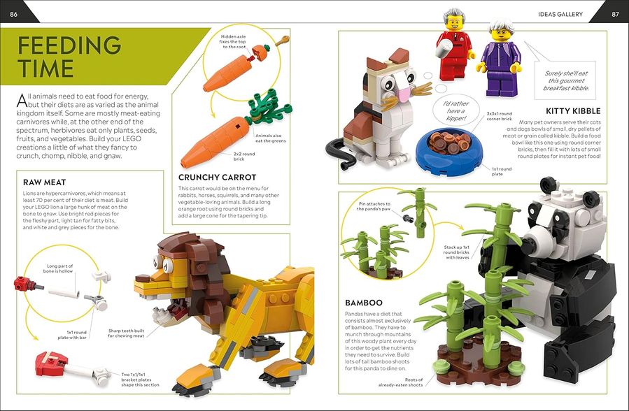How To Build LEGO Animals (Hardcover)