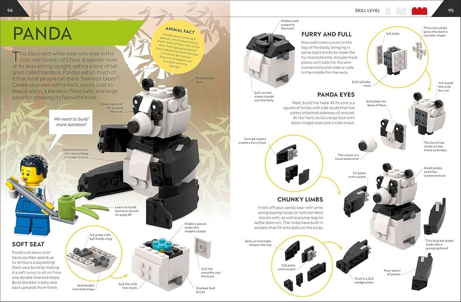 How To Build LEGO Animals (Hardcover)