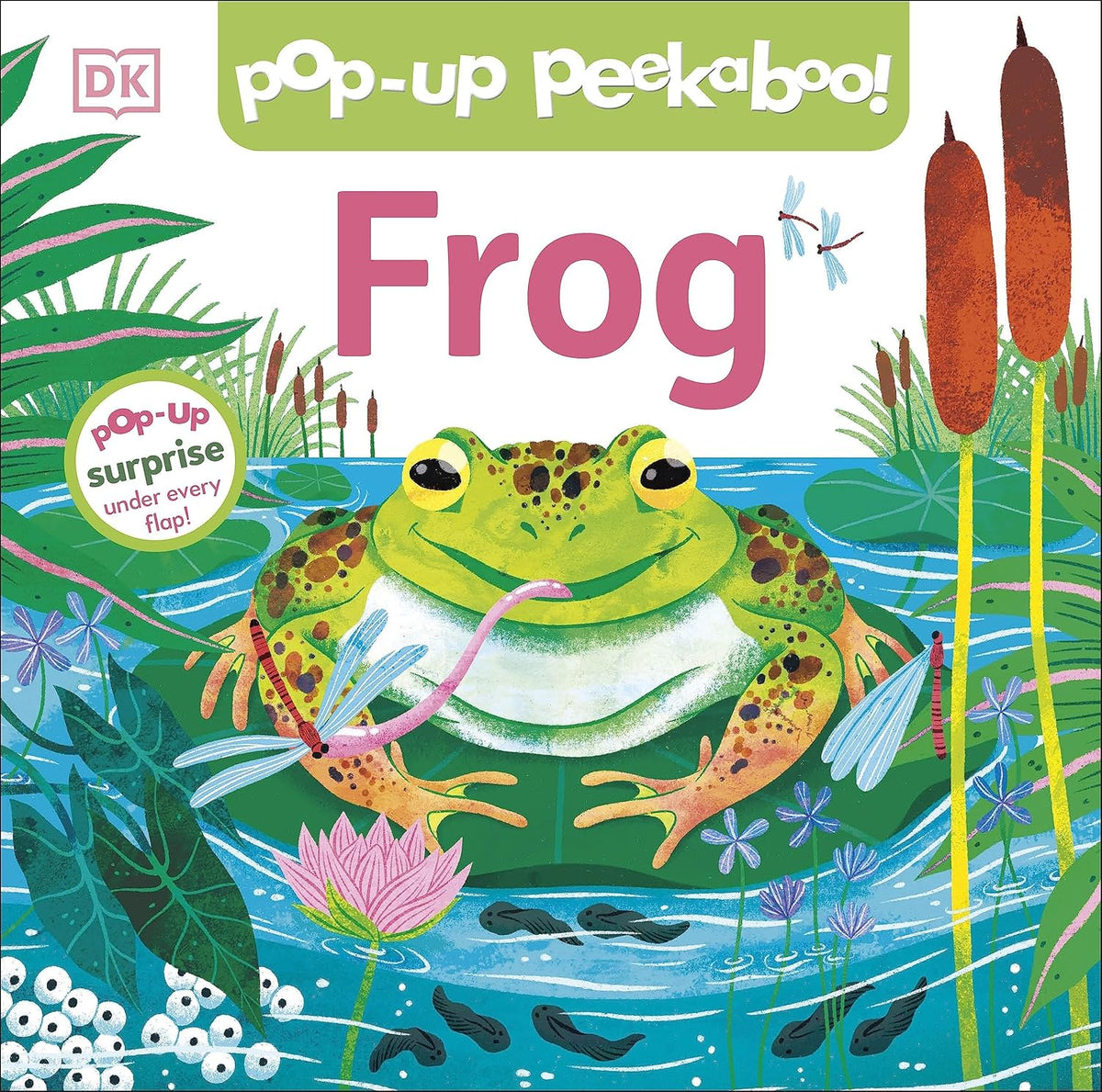 Pop-Up Peekaboo! Frog (Board Book)