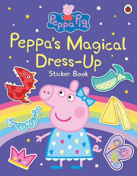 Peppa Pig: Peppa's Magical Dress-up Sticker Book (Paperback)