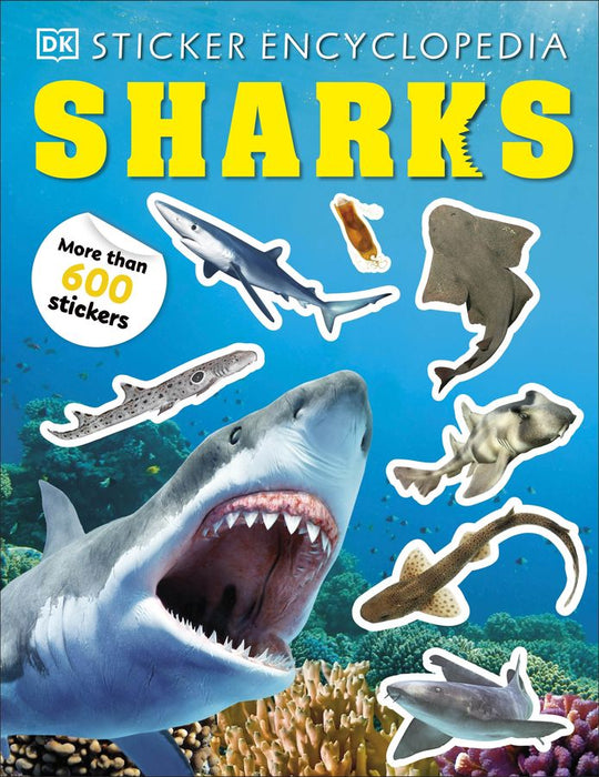 Sticker Encyclopedia: Sharks (Paperback)
