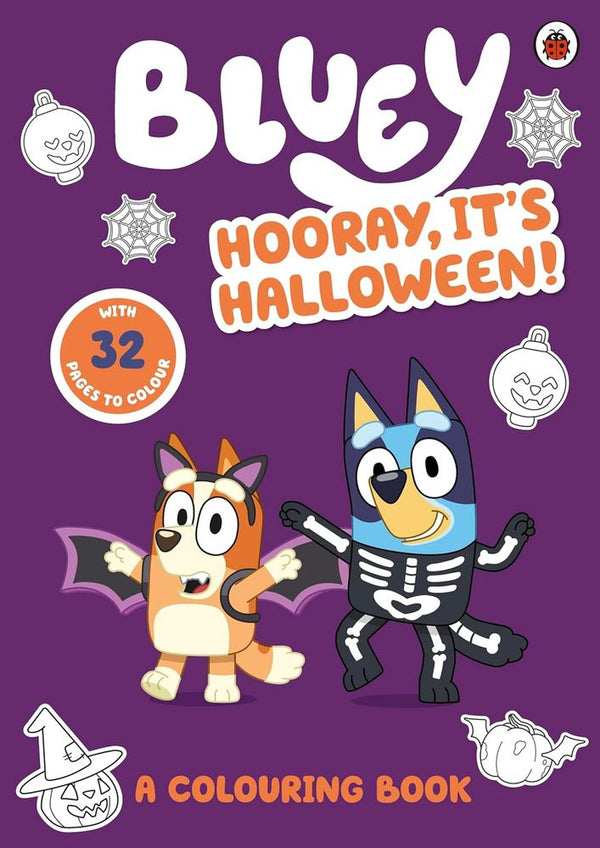 Bluey: Hooray It’s Halloween!: A Halloween Colouring Book (Paperback)