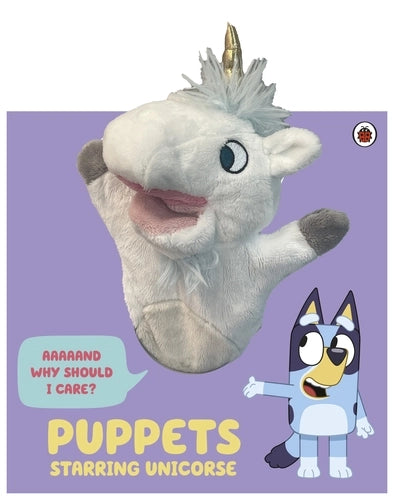 Bluey Puppets: Starring Unicorse (Board Book)