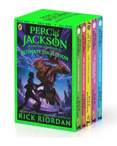 Percy Jackson and the Olympians: The Ultimate Collection ( Paperback Box Set)