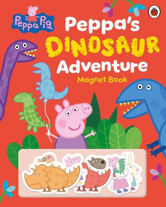Peppa Pig: Peppa’s Dinosaur Adventure Magnet Book (Hardcover)