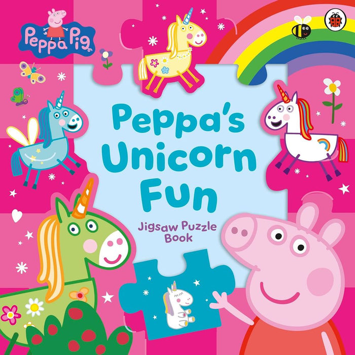 Peppa Pig: Peppa’s Unicorn Fun Jigsaw Puzzle Book (Board Book)