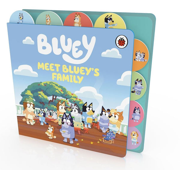 Bluey: Meet Bluey's Family (Board Book)
