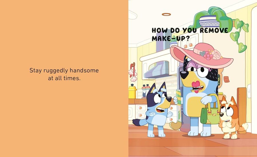 Bluey: The Big Blue Guy's Book of Dad Goals (Hardcover)