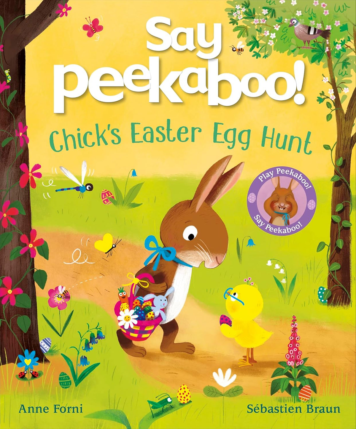 Say Peekaboo! Chick's Easter Egg Hunt (Paperback)