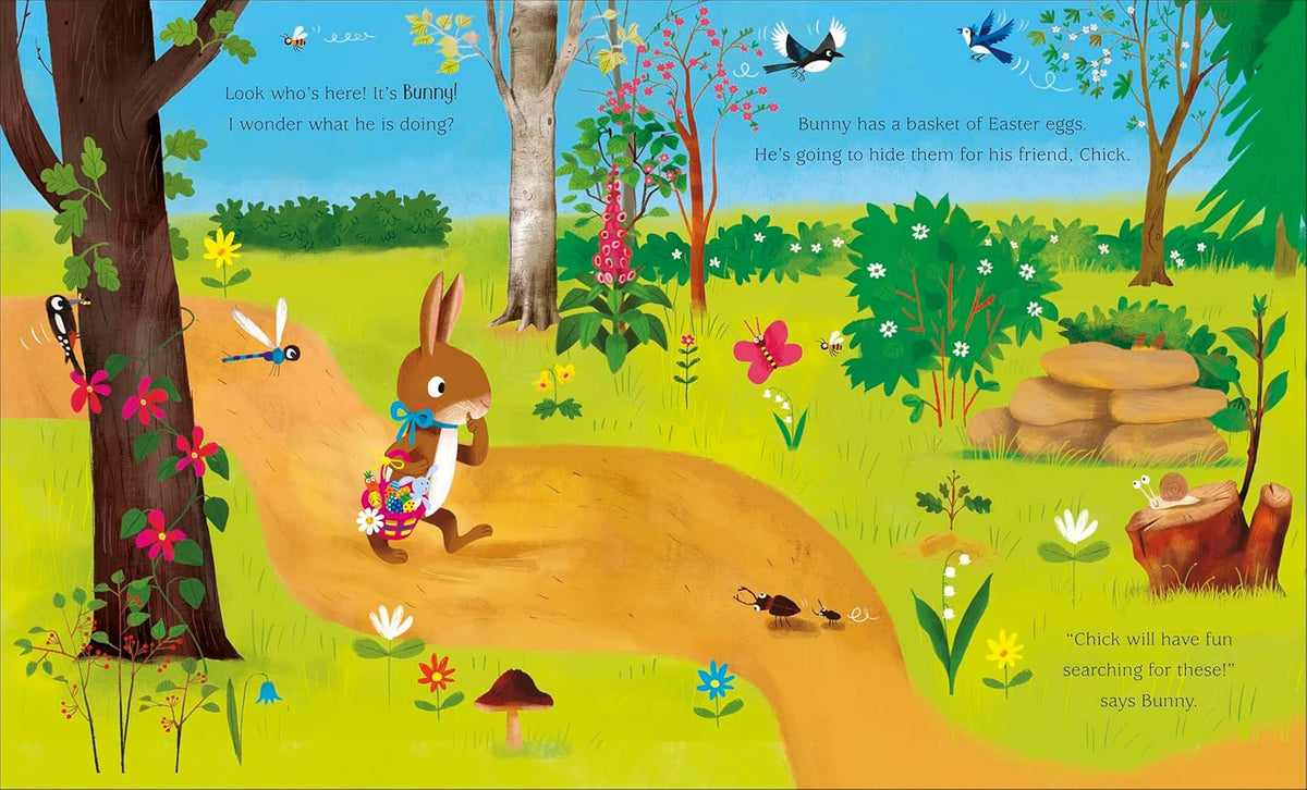 Say Peekaboo! Chick's Easter Egg Hunt (Paperback)