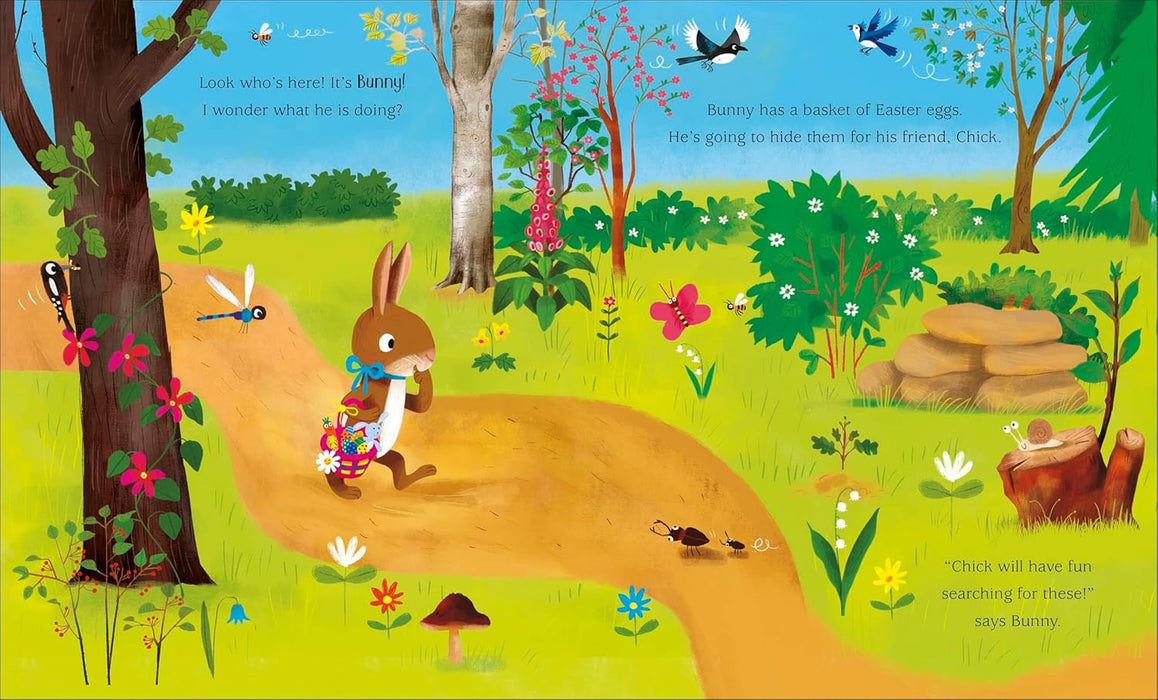 Say Peekaboo! Chick's Easter Egg Hunt (Paperback)