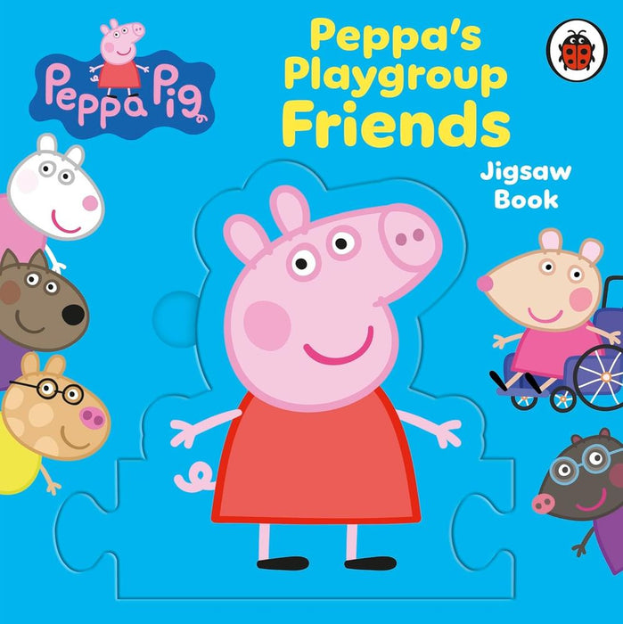 Peppa Pig: Peppa's Playgroup Friends Jigsaw Book (Board Book)