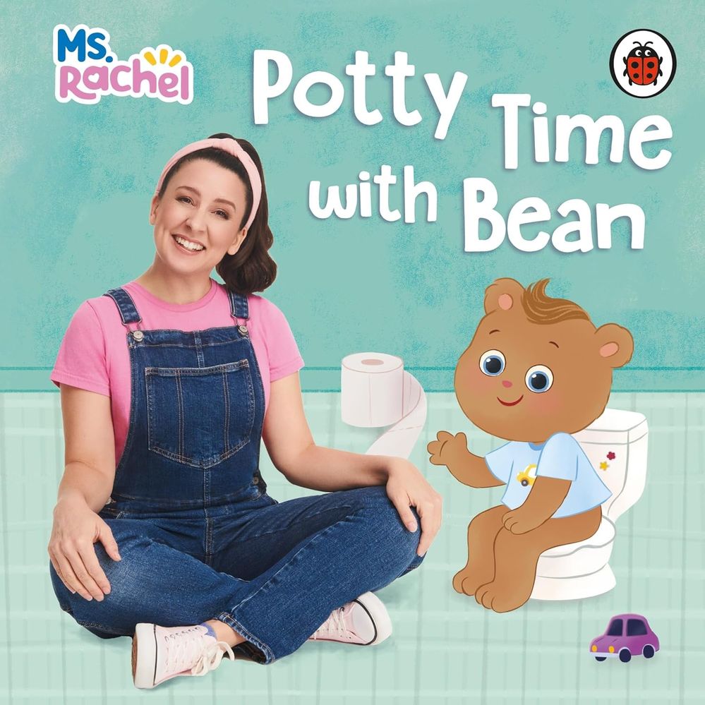 Ms Rachel: Potty Time with Bean (Board Book)