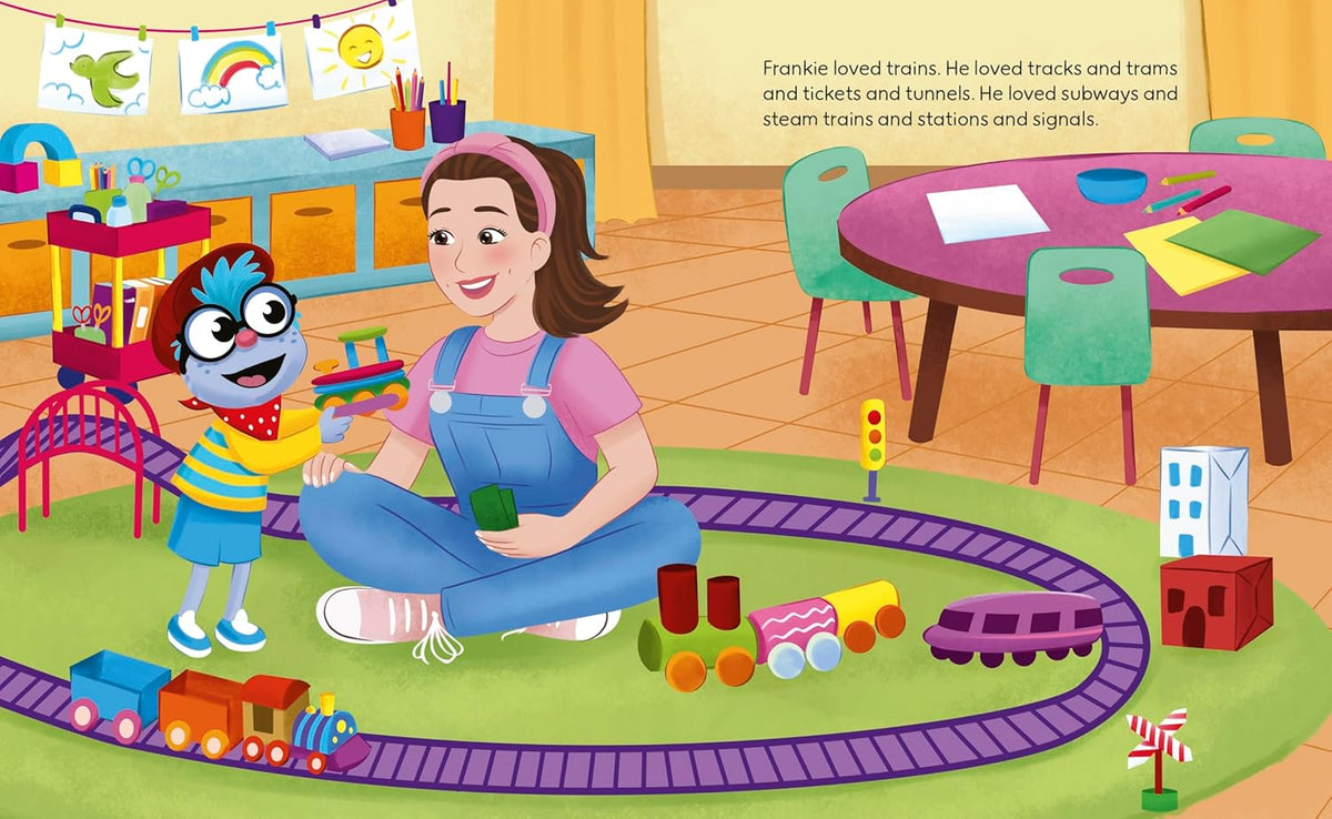 Ms Rachel: Frankie's Train Day (Hardcover)