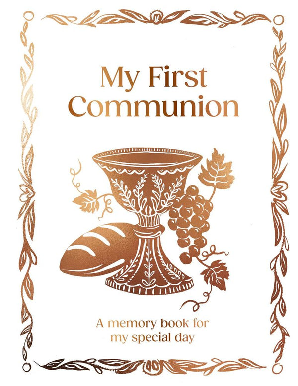 My First Communion Memory Book: A Memory Book for My Special Day