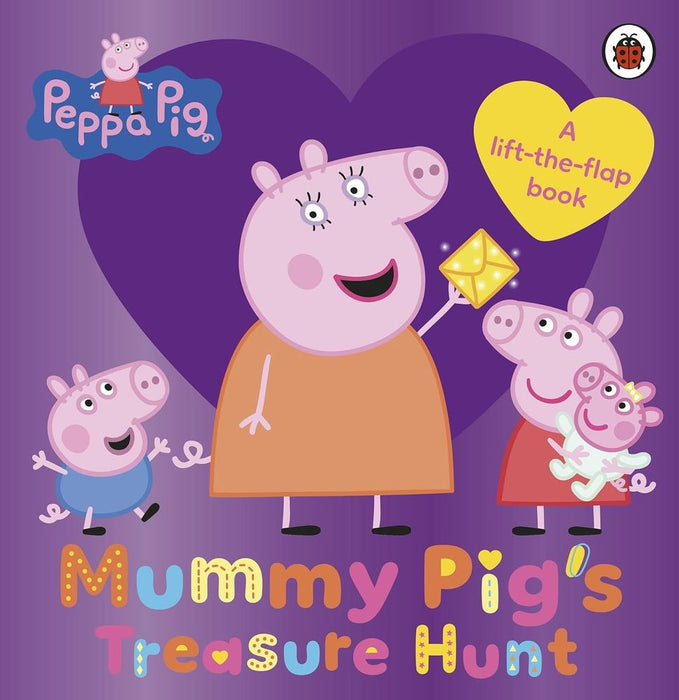 Peppa Pig: Mummy Pig's Treasure Hunt: A Llft-the-Flap Book (Board Book)
