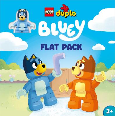 LEGO Duplo Bluey Flat Pack: With LEGO DUPLO Bluey Figure (Hardcover)