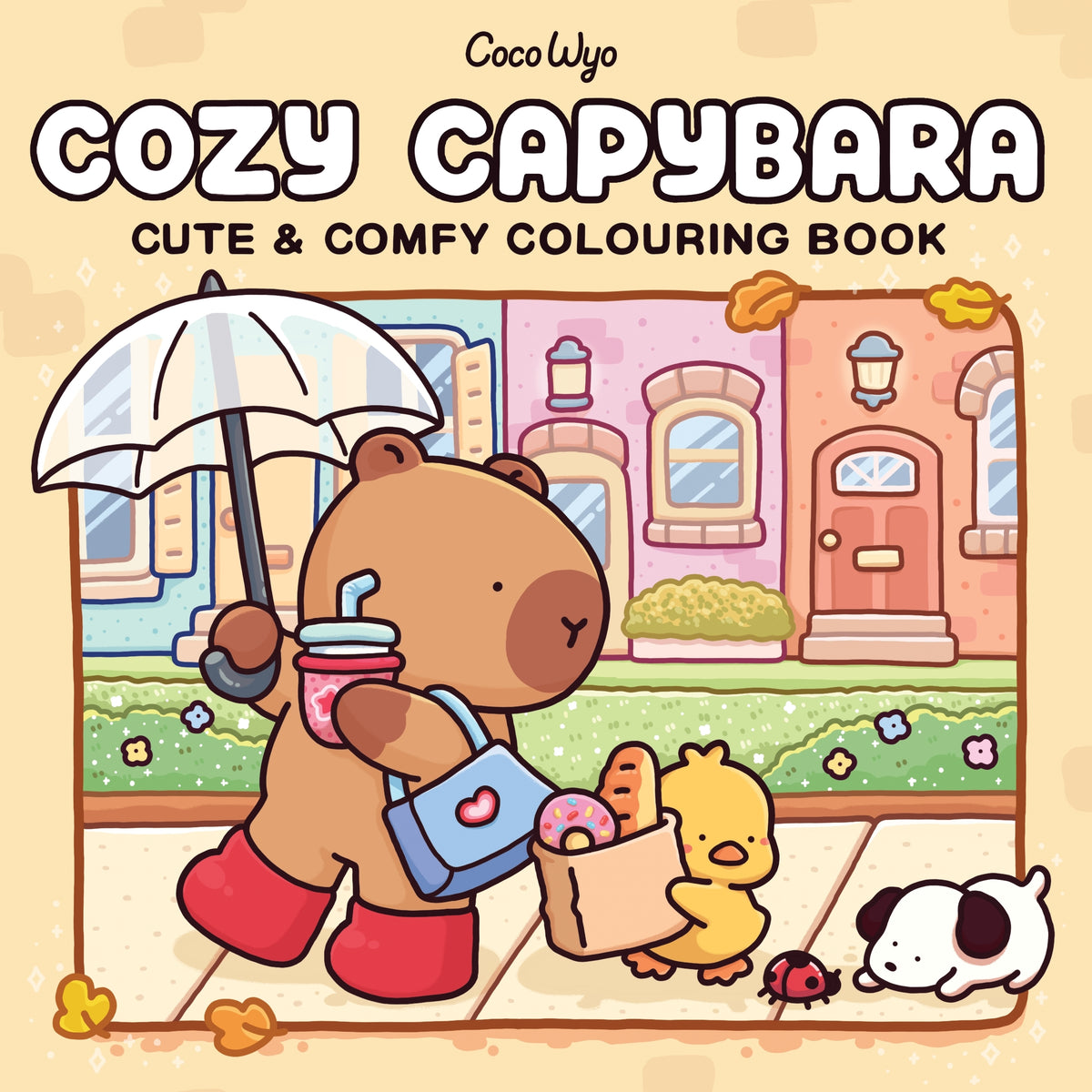 Cozy Capybara Colouring