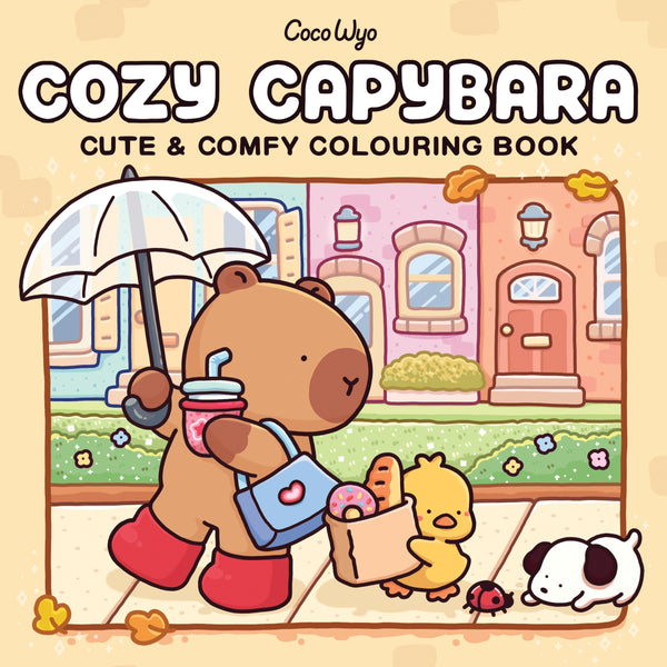Cozy Capybara Colouring