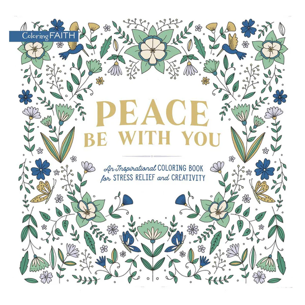 Peace Be With You: Inspirational Coloring Book(Paperback)