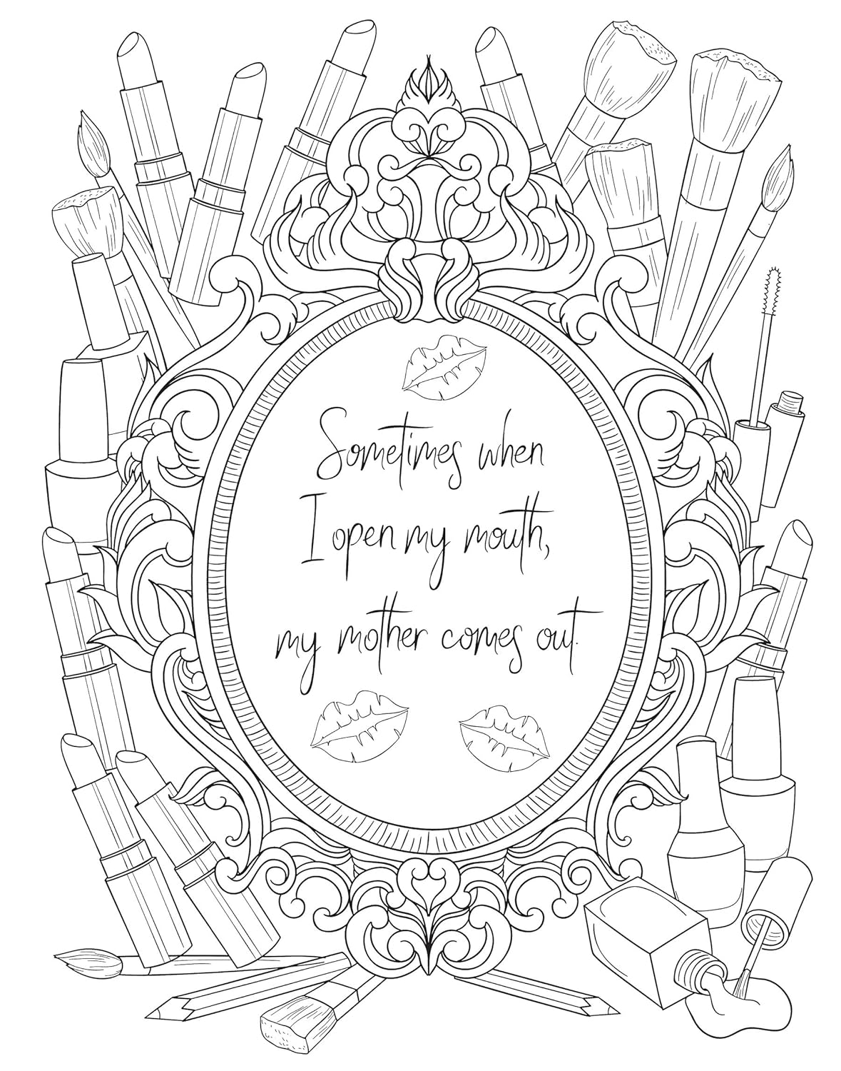 Creative Haven First My Mother, Forever My Friend Colouring Book (Paperback)