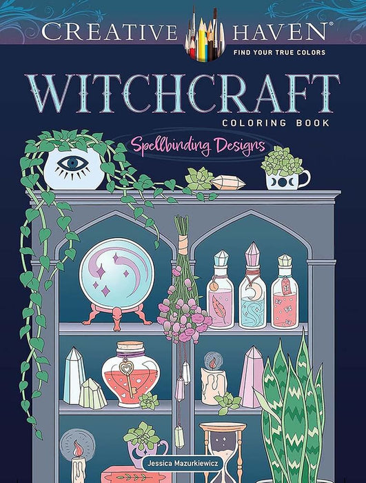 Witchcraft Colouring Book
