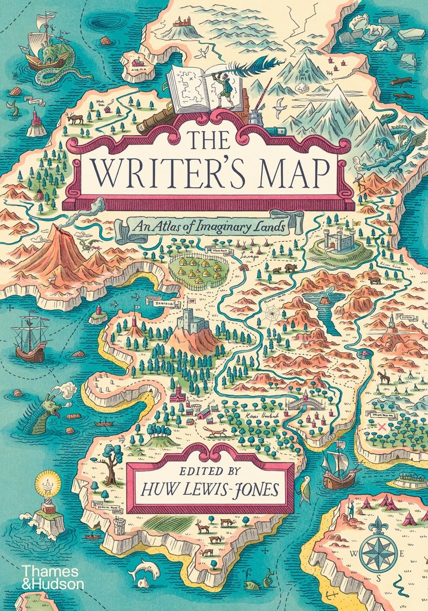 The Writer's Map: An Atlas of Imaginary Lands (Paperback)