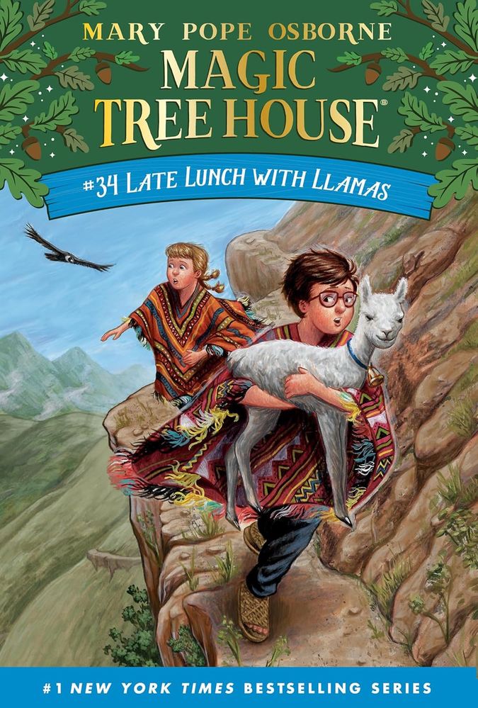 Magic Tree House 34: Late Lunch With Llamas (Paperback)