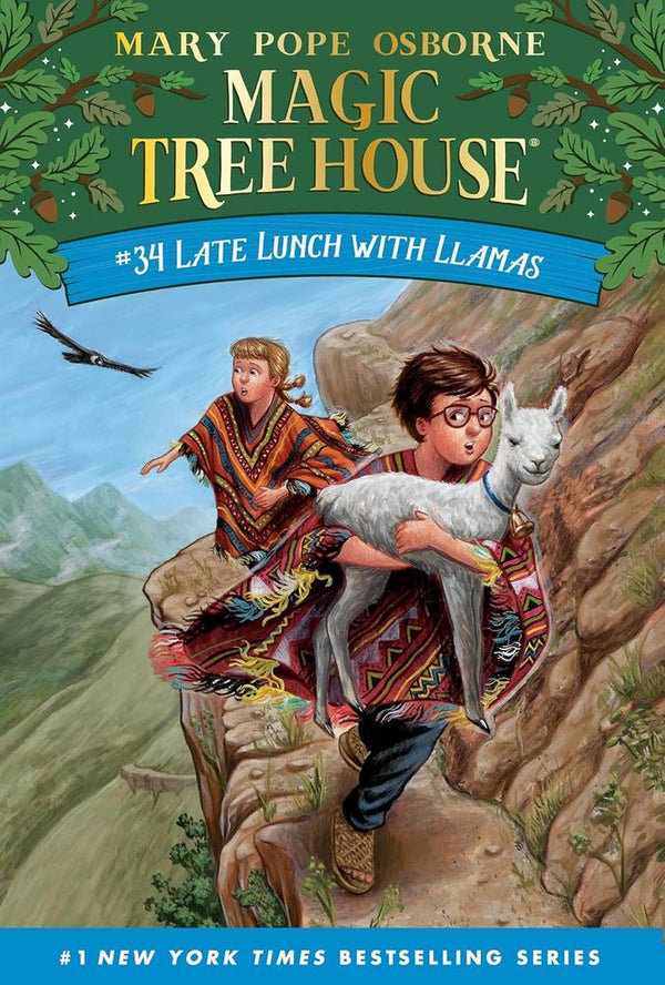 Magic Tree House 34: Late Lunch With Llamas (Paperback)