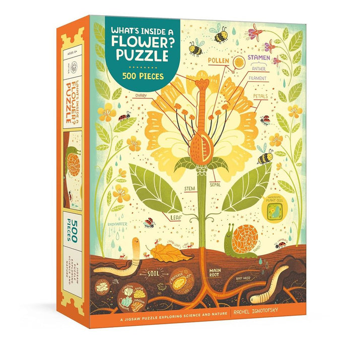 What's Inside A Flower? Puzzle: Exploring Science And Nature 500 Pieces