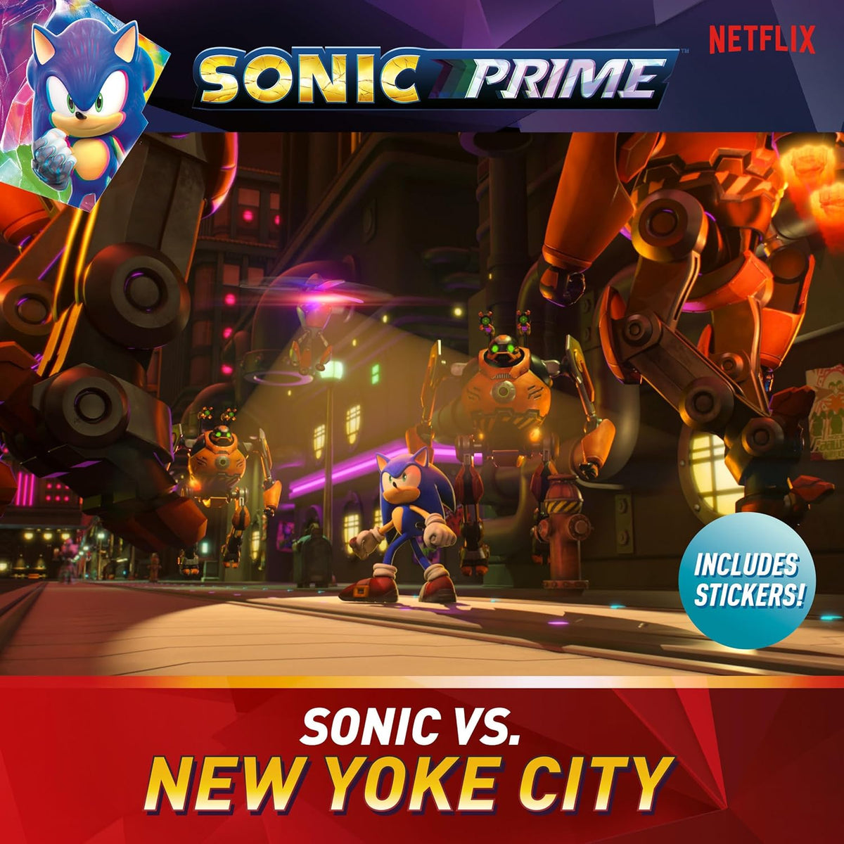 Sonic The Hedgehog: Sonic vs New Yoke City (Paperback)