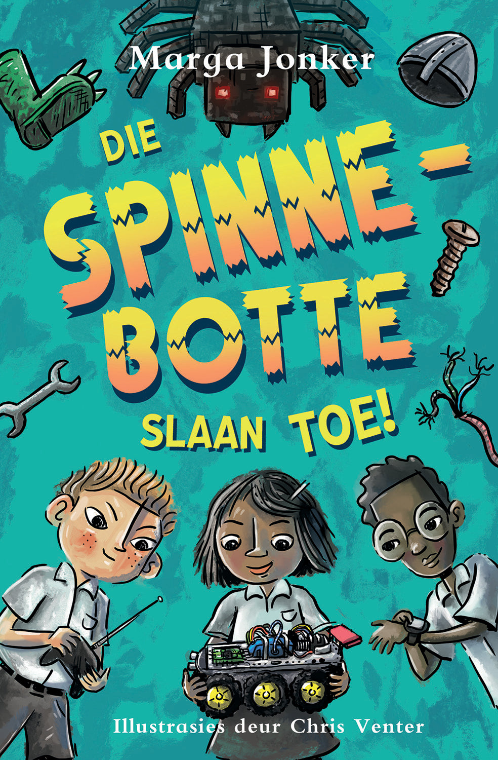 Die Spinnebotte Slaan Toe! (Paperback)