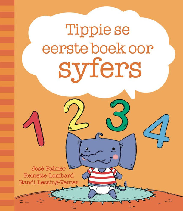 Tippie se Eerste Boek Oor Syfers (Board Book)