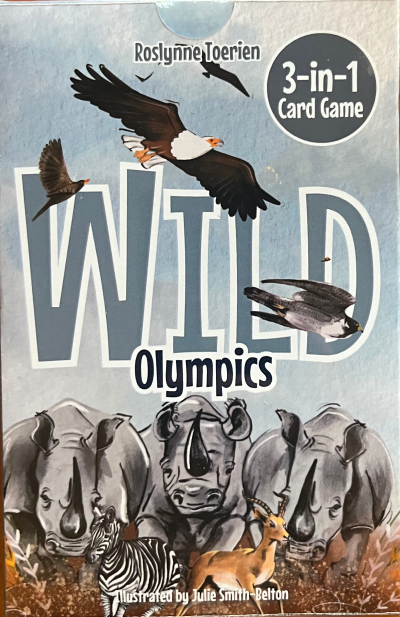Wild Animal Olympics 3-in-1 Card Game (Cards)