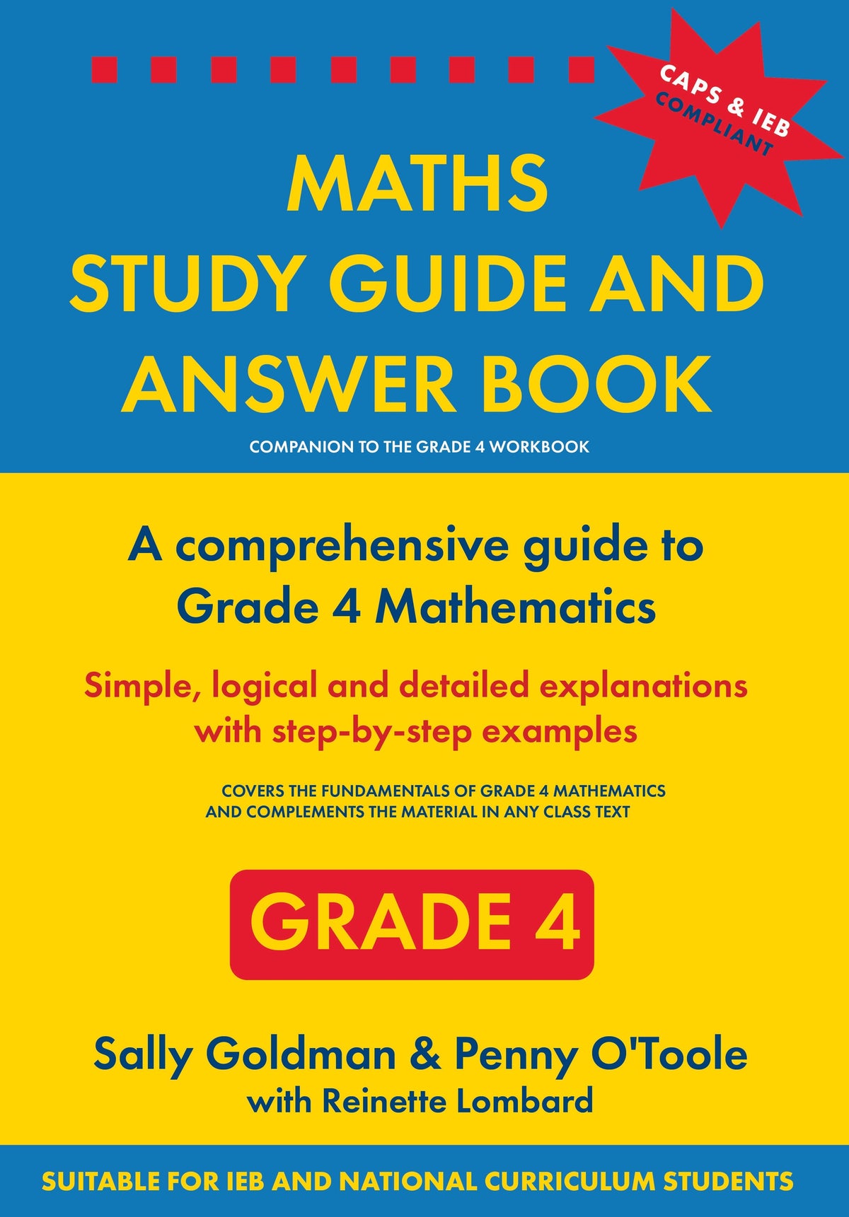 Maths Grade 4 Study Guide & Answer Book (Paperback)