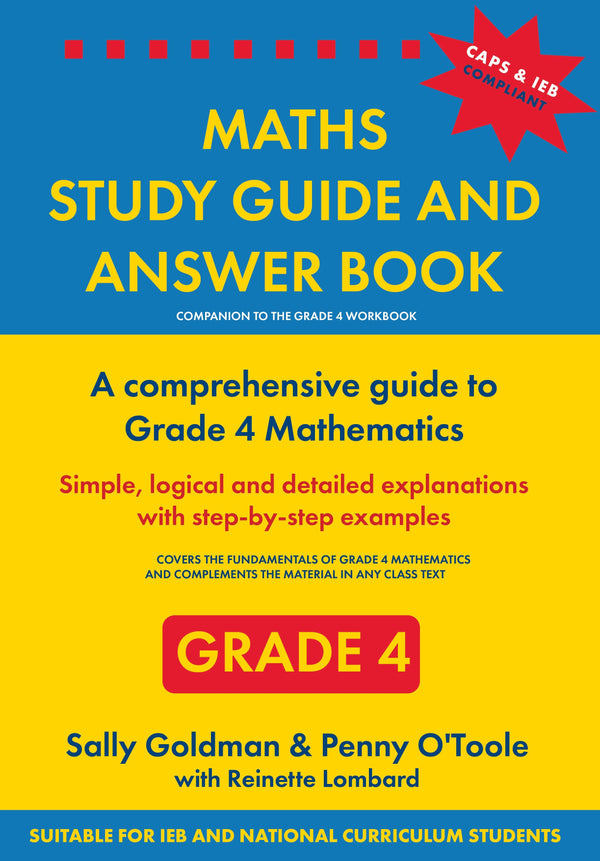 Maths Grade 4 Study Guide & Answer Book (Paperback)