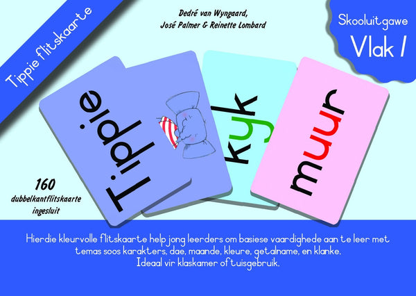Tippie Flitskaarte Vlak 1: Skooluitgawe (Cards)