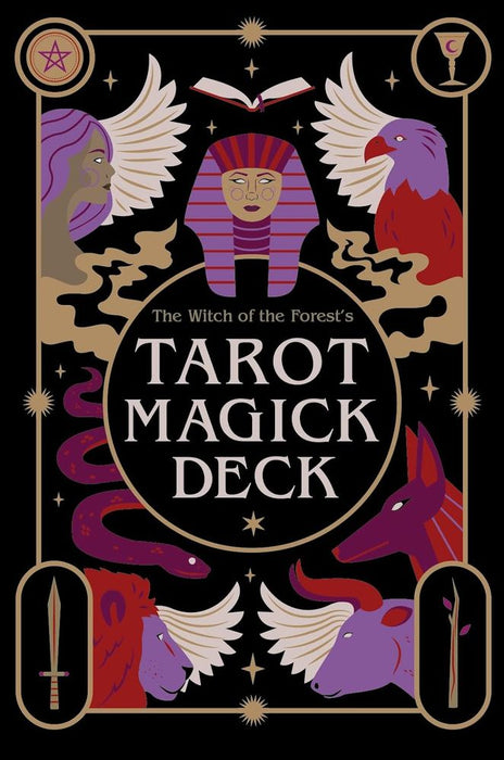 The Witch of the Forest’s Tarot Magick Deck: 78 Cards and Instructional Guide