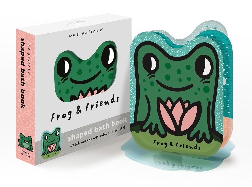 Frogs And Friends Bath Book