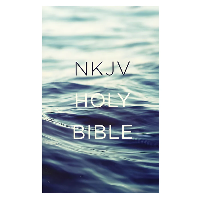 NKJV Value Outreach Bible (Blue Scenic)